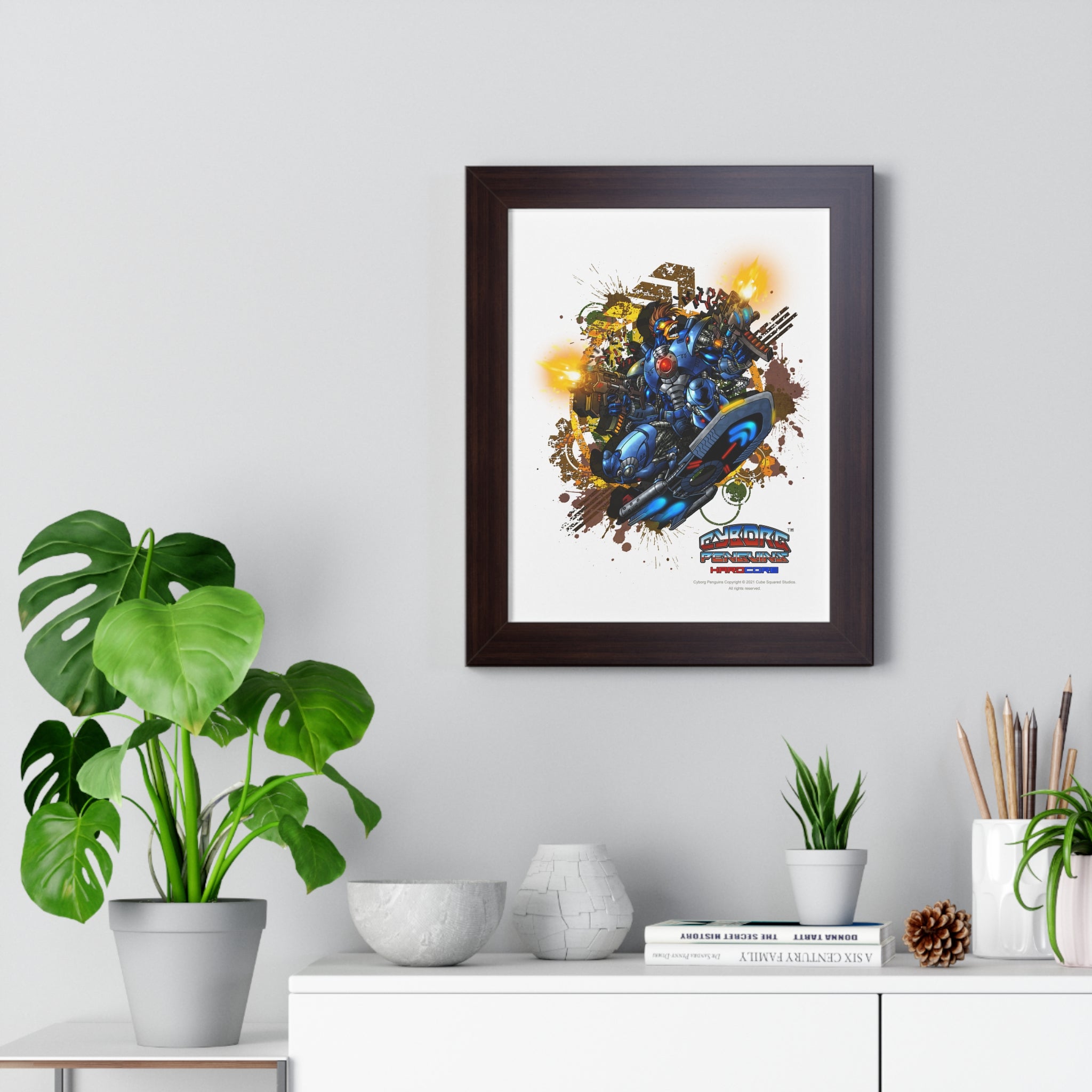 Framed Vertical Poster