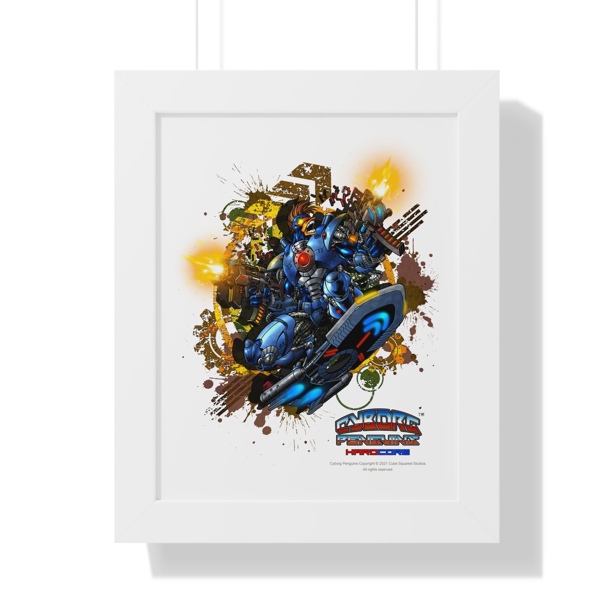 Framed Vertical Poster