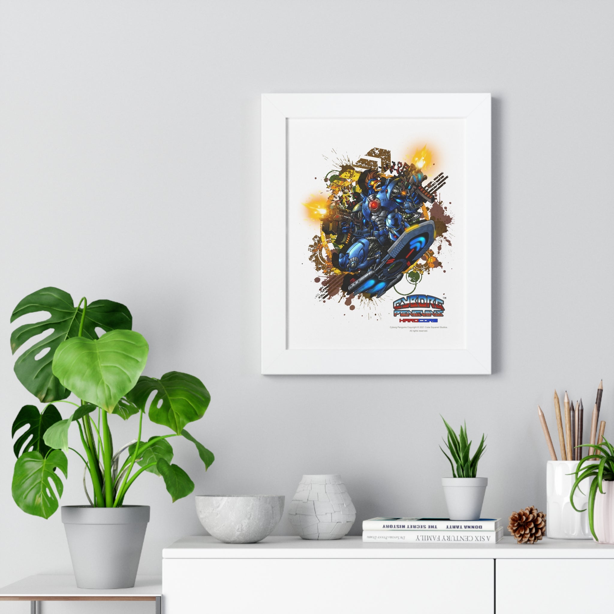 Framed Vertical Poster