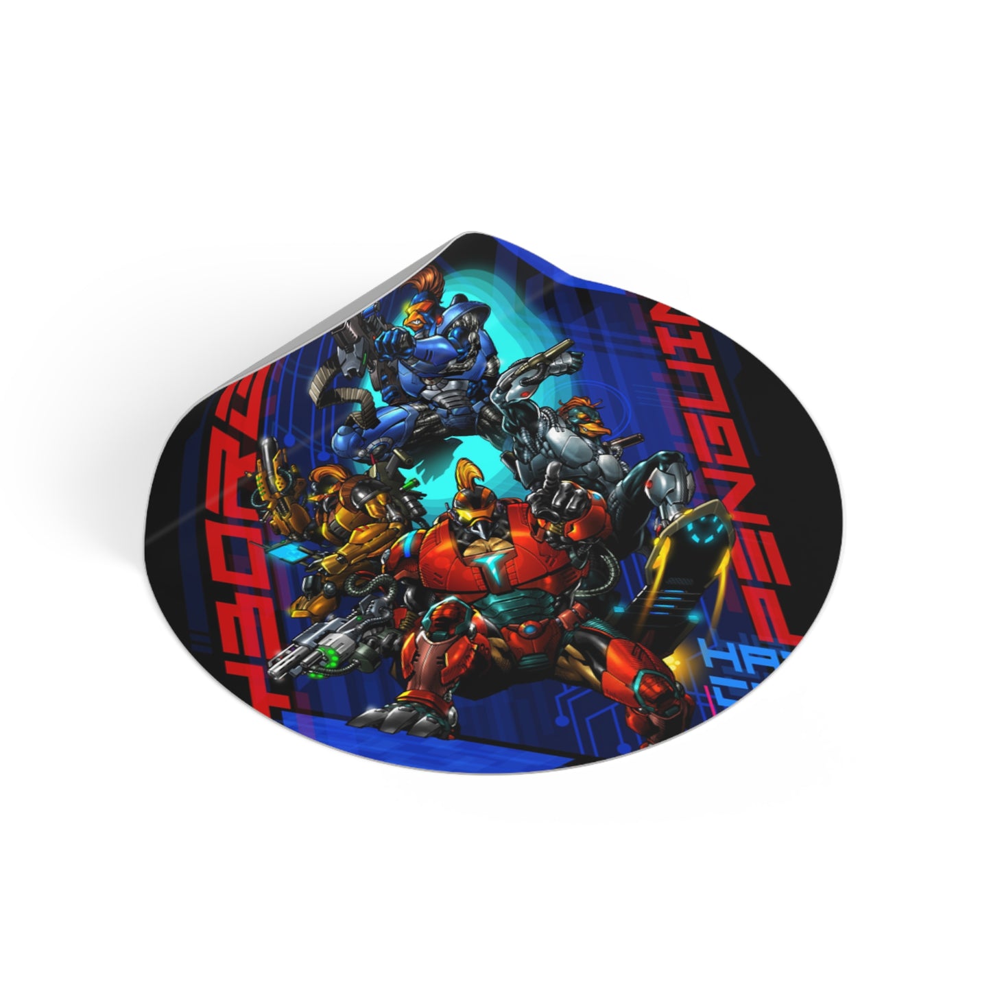 Round Vinyl Stickers