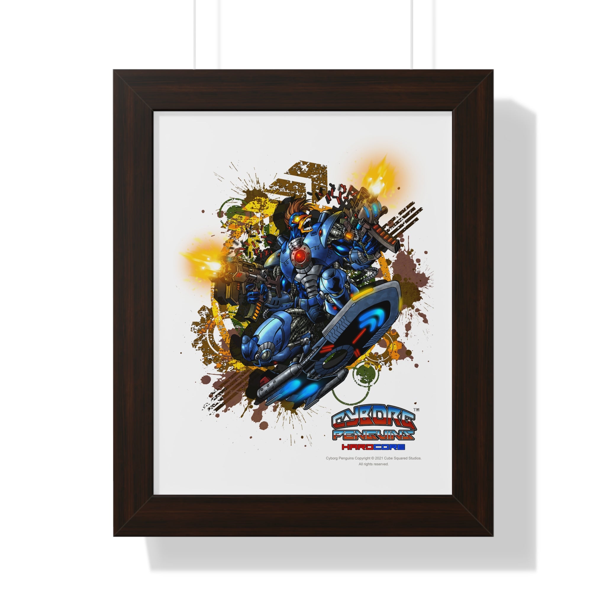 Framed Vertical Poster