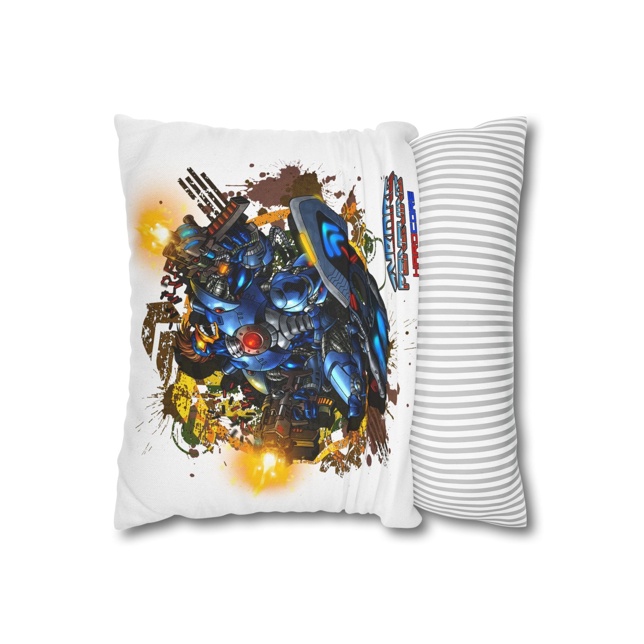Spun Polyester Square Pillowcase