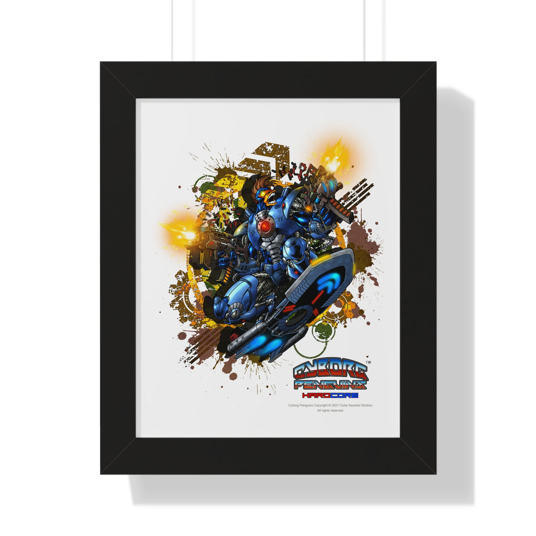 Framed Vertical Poster