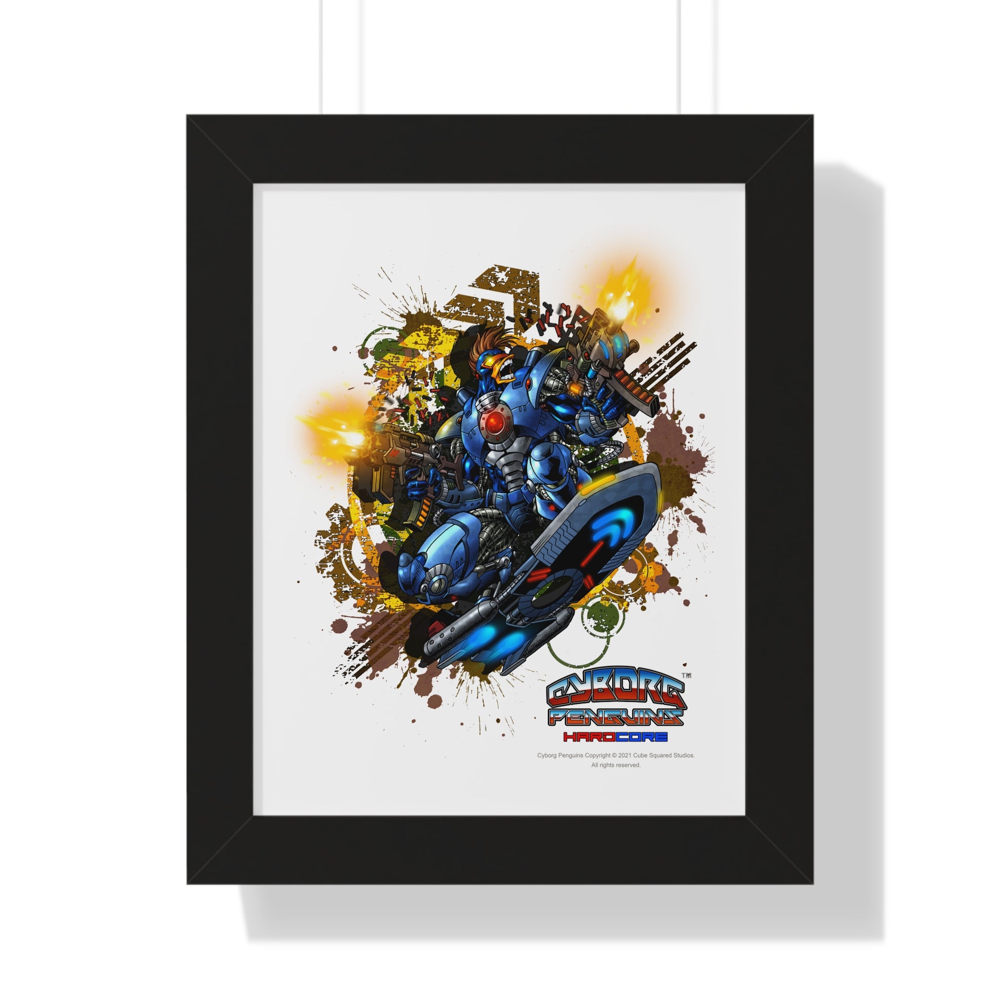 Framed Vertical Poster