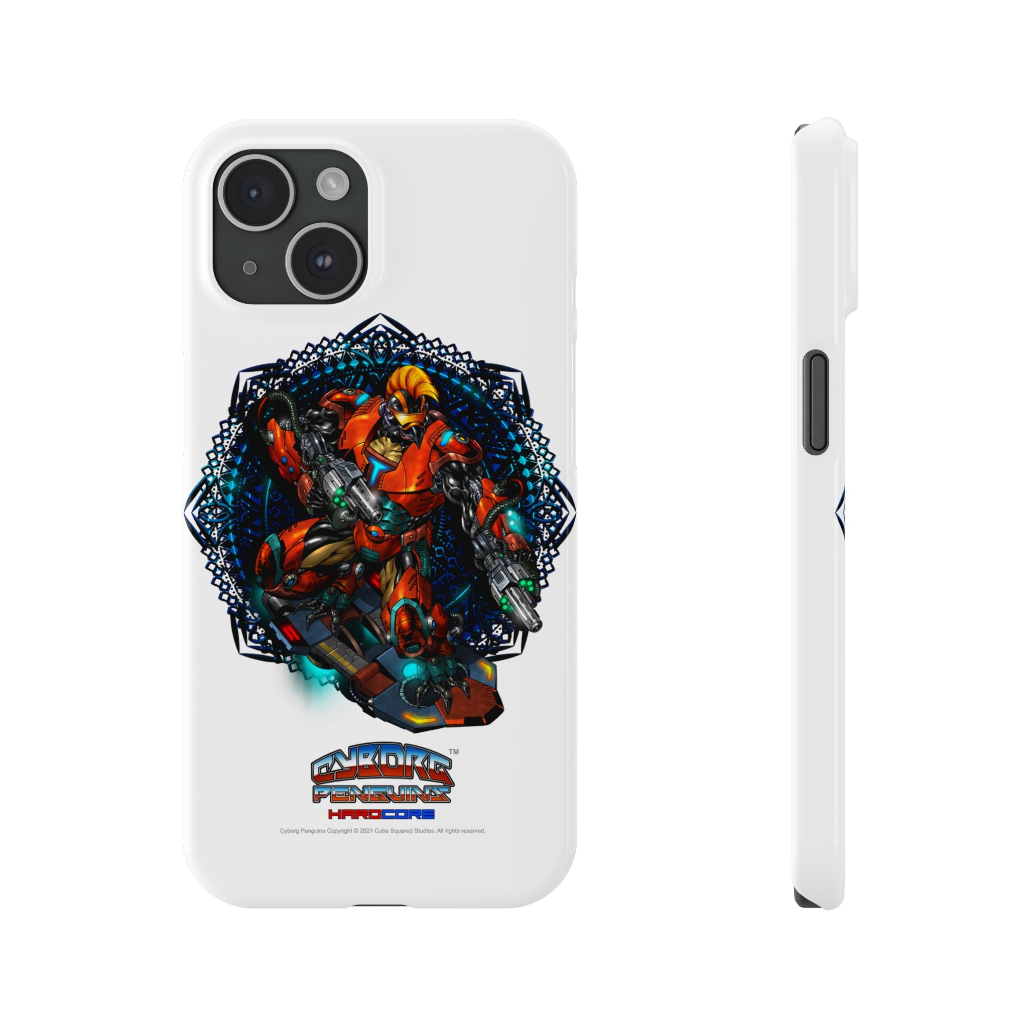 Smart phone hardcase cover