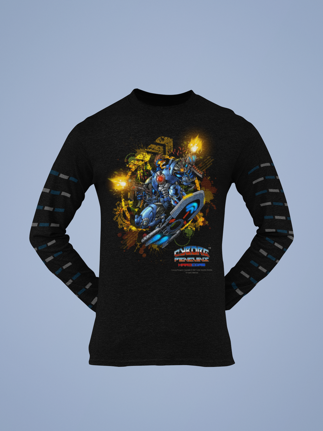 CHINSTRAP ACTION Long sleeve sweatshirt BLACK