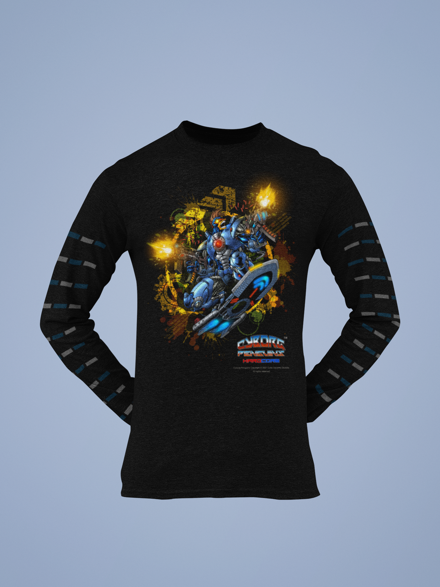 CHINSTRAP ACTION Long sleeve sweatshirt BLACK