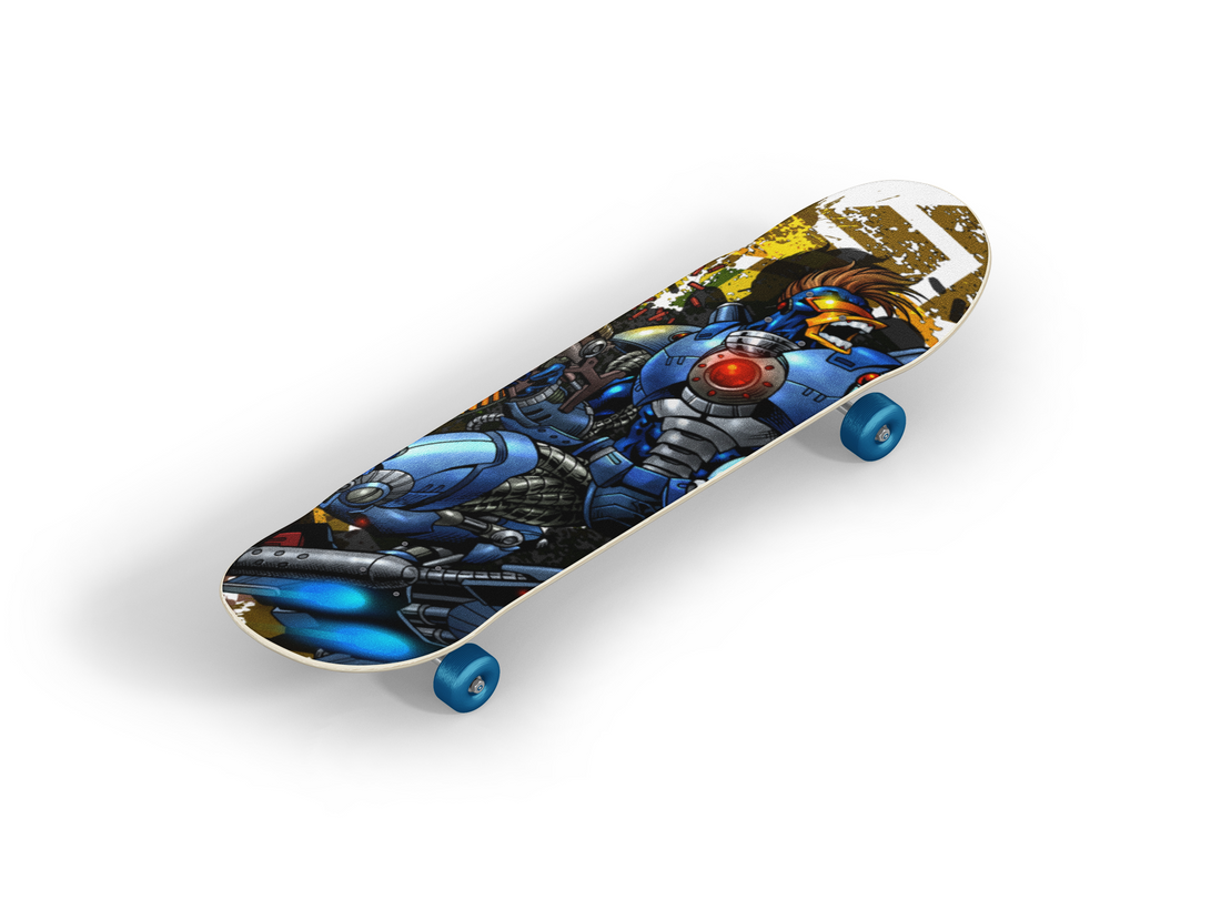 Mech Warrior Skateboard