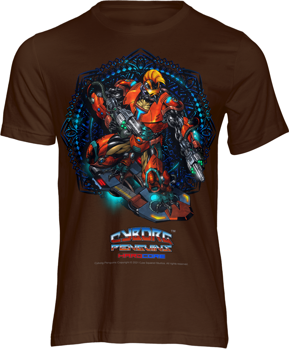 TIDALWAVE ACTION T-shirt Brown
