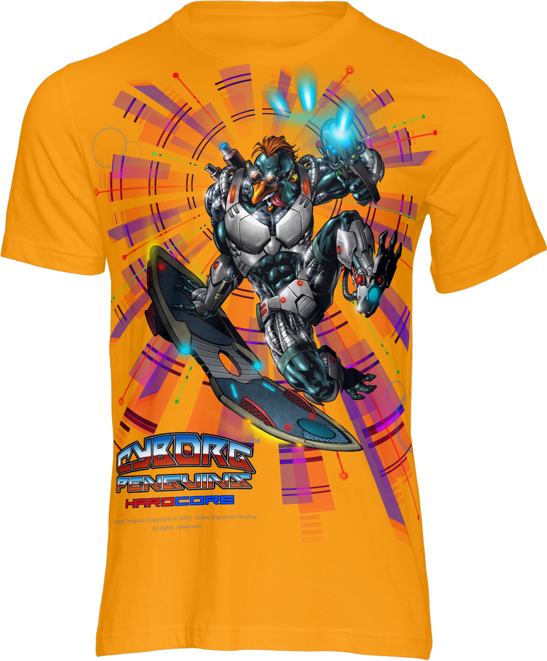 FROSTBYTE ACTION T-Shirt YELLOW