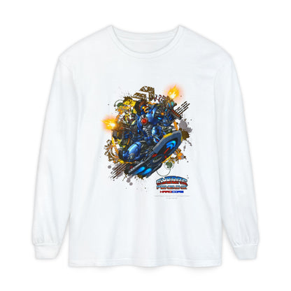CHINSTRAP  Battle Front Long Sleeve T‑Shirt