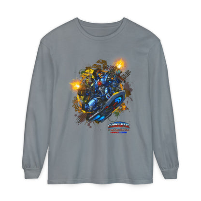 CHINSTRAP  Battle Front Long Sleeve T‑Shirt