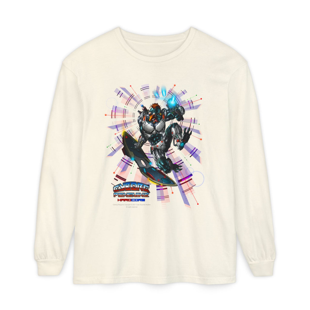 FROSTBYTE  Purple Haze Mecha Surfer Long Sleeve Tee