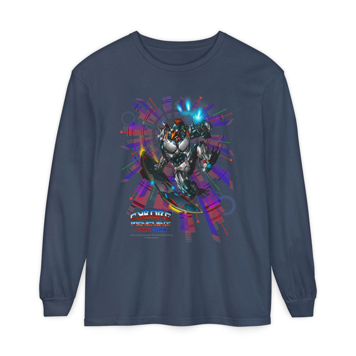 FROSTBYTE  Purple Haze Mecha Surfer Long Sleeve Tee