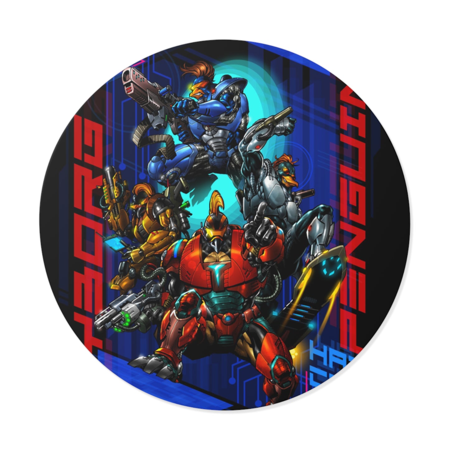 Round Vinyl Stickers