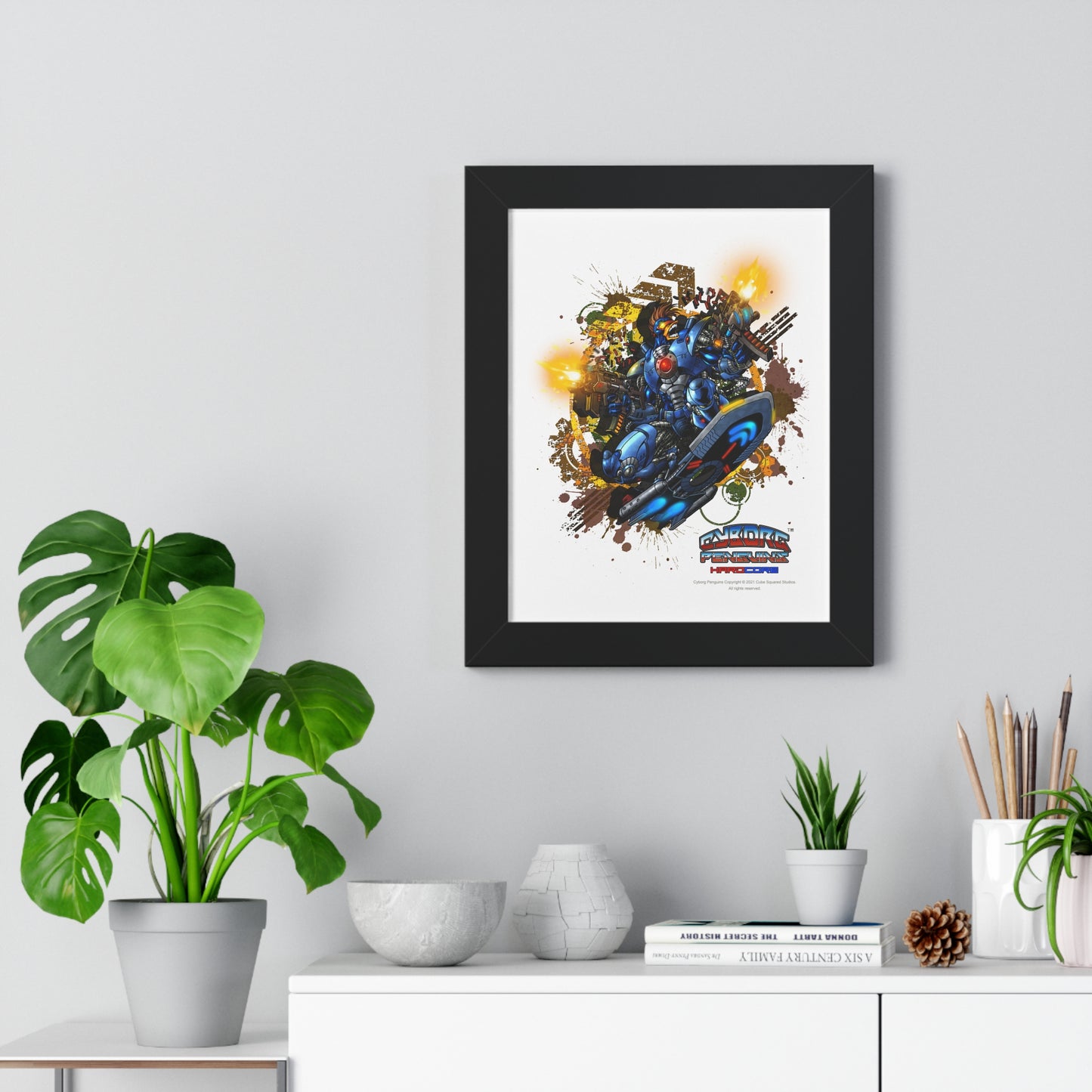 Framed Vertical Poster