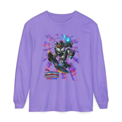 FROSTBYTE  Purple Haze Mecha Surfer Long Sleeve Tee