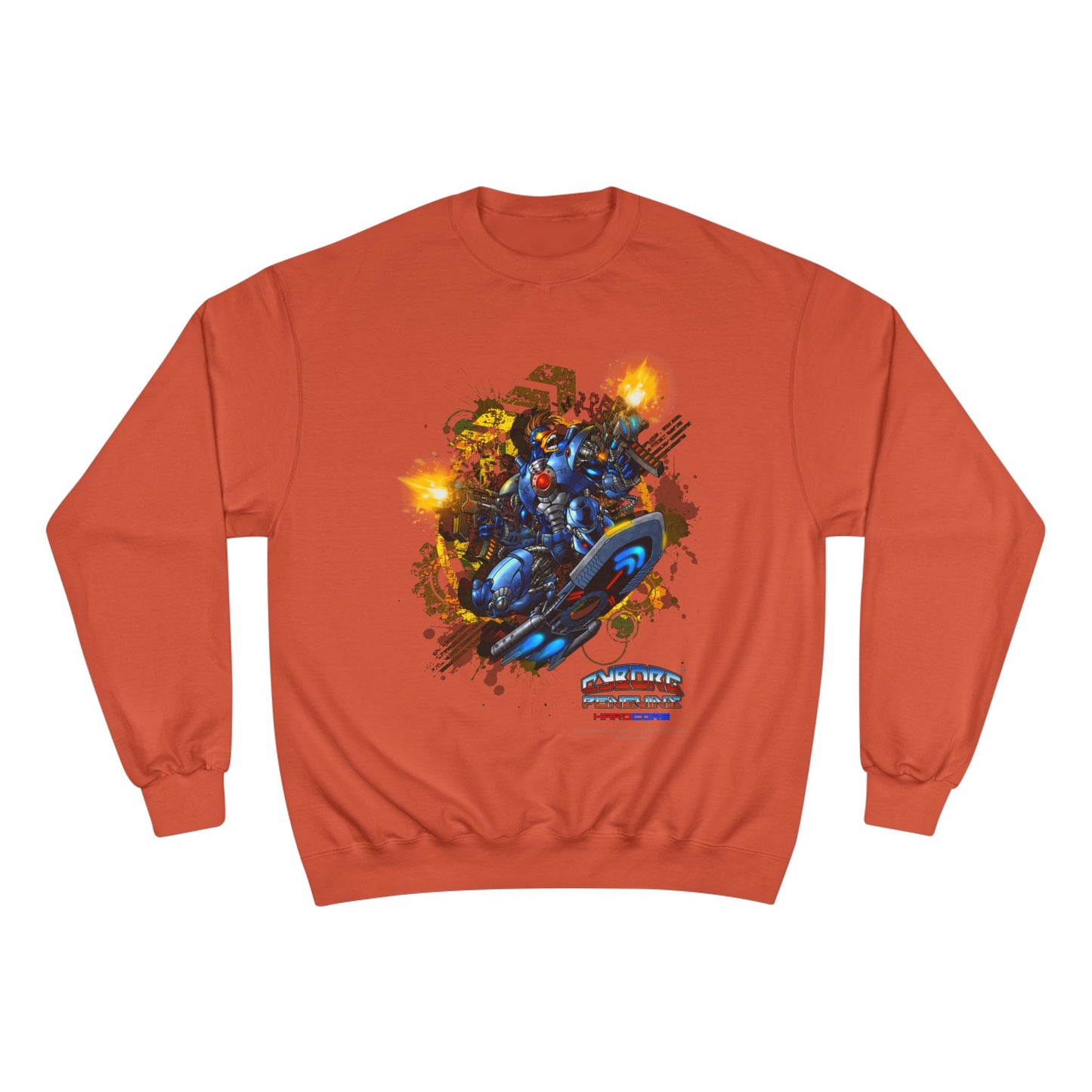 CHINSTRAP  Action Sweatshirt — Superhero City Battle Crewneck