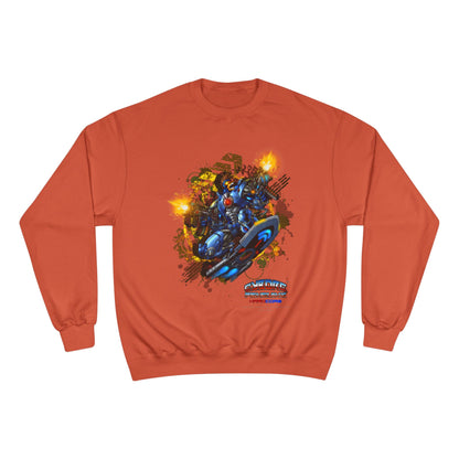 CHINSTRAP  Action Sweatshirt — Superhero City Battle Crewneck