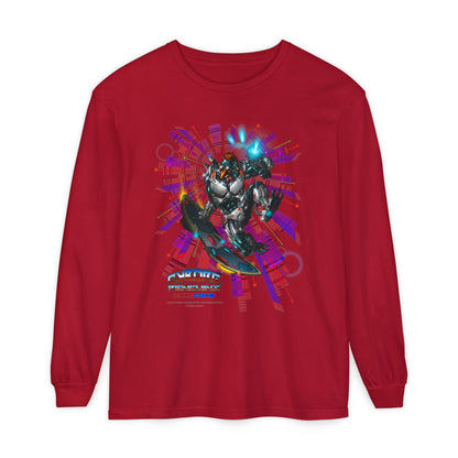 FROSTBYTE  Purple Haze Mecha Surfer Long Sleeve Tee
