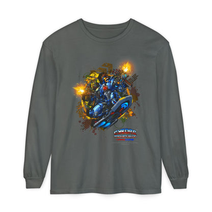 CHINSTRAP  Battle Front Long Sleeve T‑Shirt