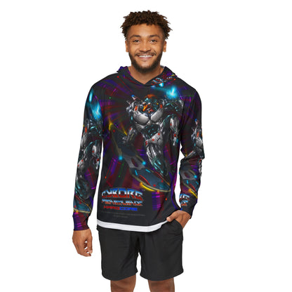 FROSTBYTE Purple Haze All-Over Print Warmup Hoodie