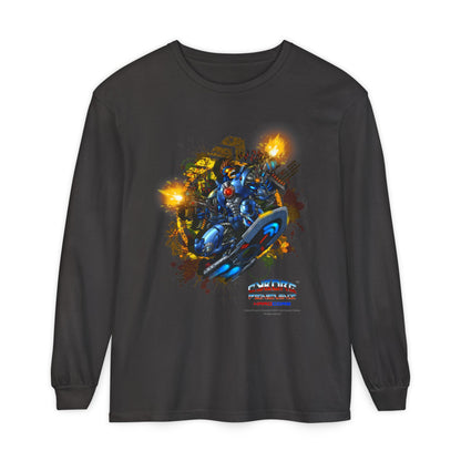 CHINSTRAP  Battle Front Long Sleeve T‑Shirt