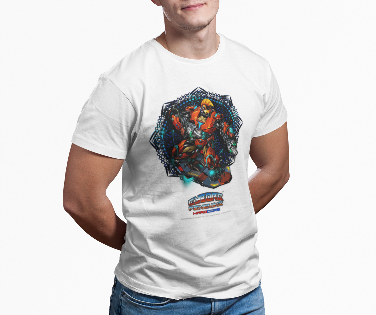 TIDALWAVE T-Shirt — Abstract Floral Geometric Graphic Tee (Bold Color Burst)