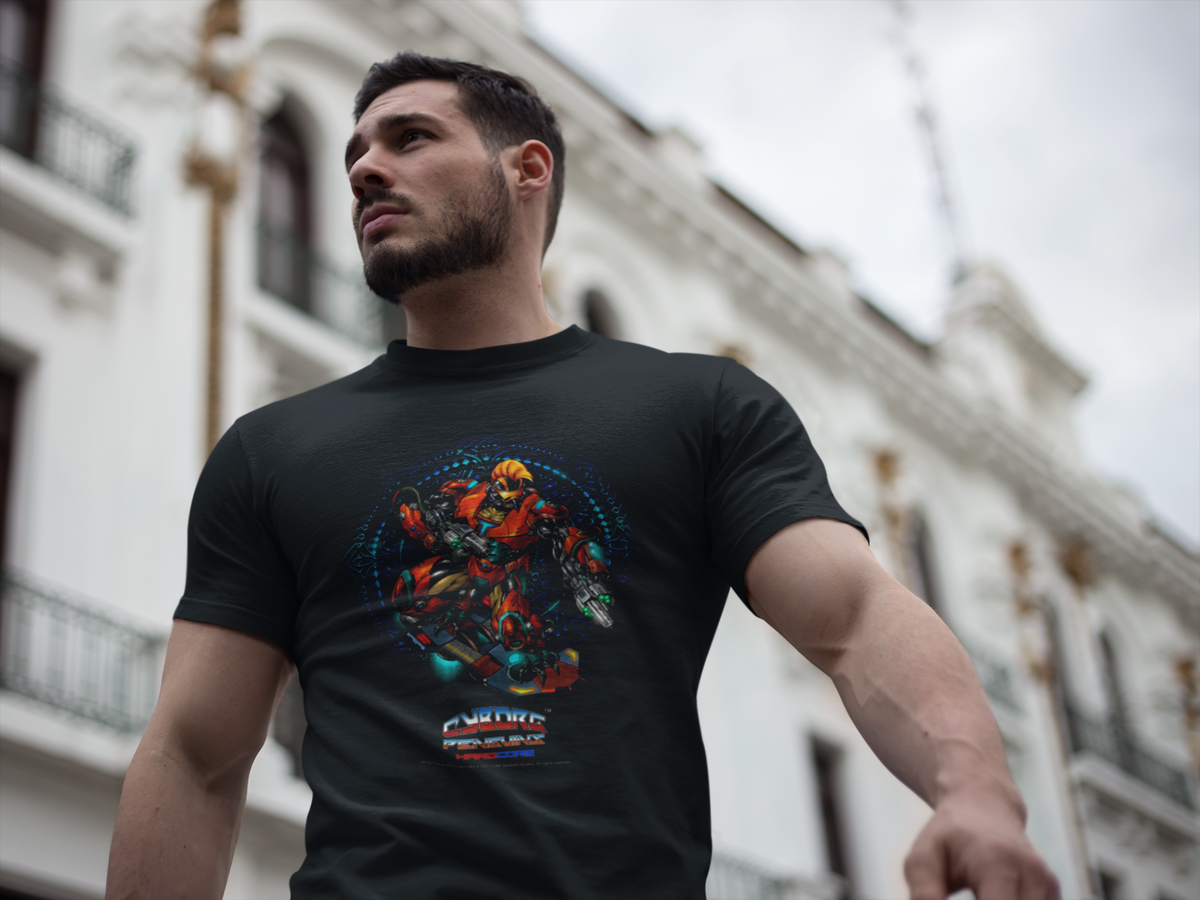 TIDALWAVE T-Shirt — Abstract Floral Geometric Graphic Tee (Bold Color Burst)