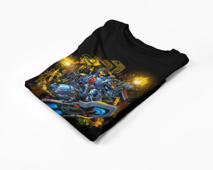 CHINSTRAP  Battle Front Long Sleeve T‑Shirt