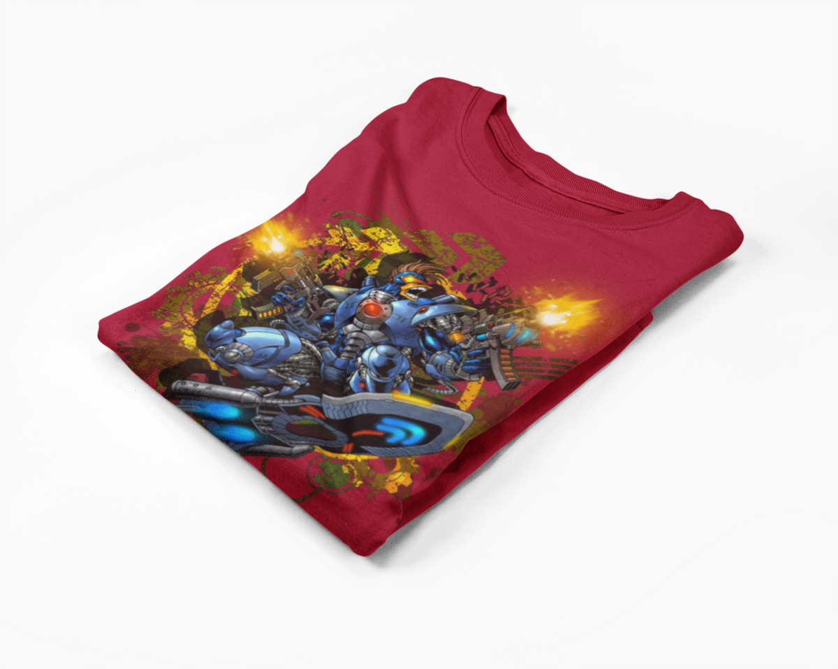 CHINSTRAP  Battle Front Long Sleeve T‑Shirt