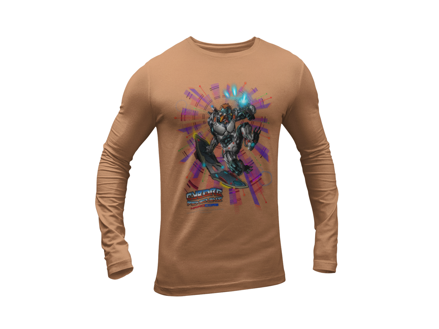 FROSTBYTE  Purple Haze Mecha Surfer Long Sleeve Tee