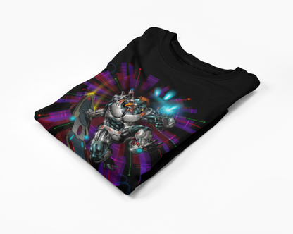 FROSTBYTE  Purple Haze Mecha Surfer Long Sleeve Tee