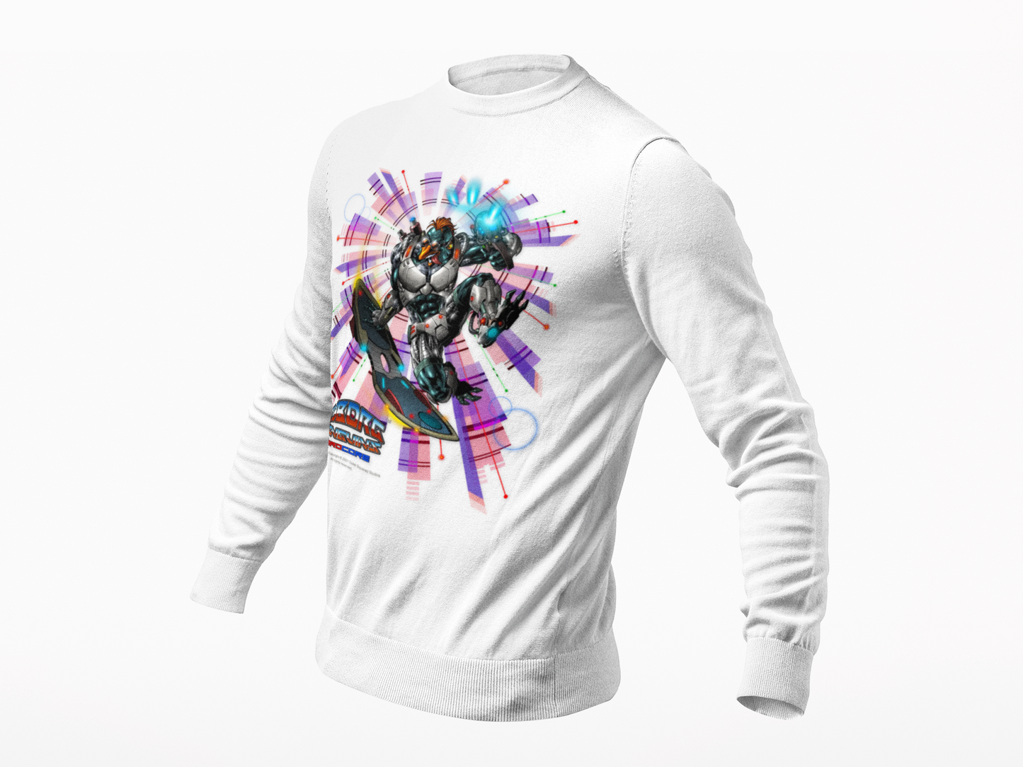 FROSTBYTE  Purple Haze Mecha Surfer Long Sleeve Tee