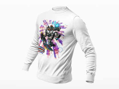 FROSTBYTE  Purple Haze Mecha Surfer Long Sleeve Tee