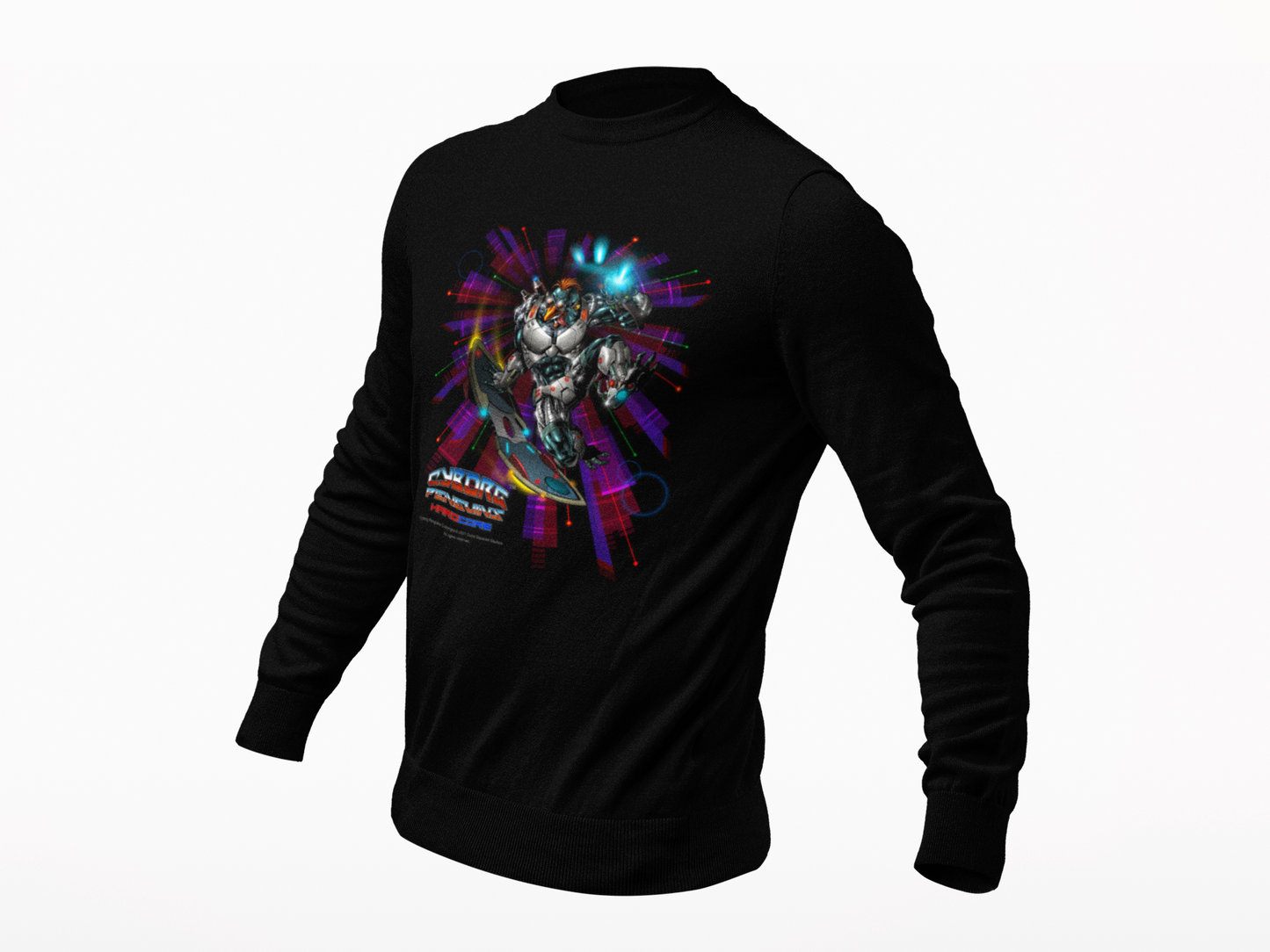 FROSTBYTE  Purple Haze Mecha Surfer Long Sleeve Tee