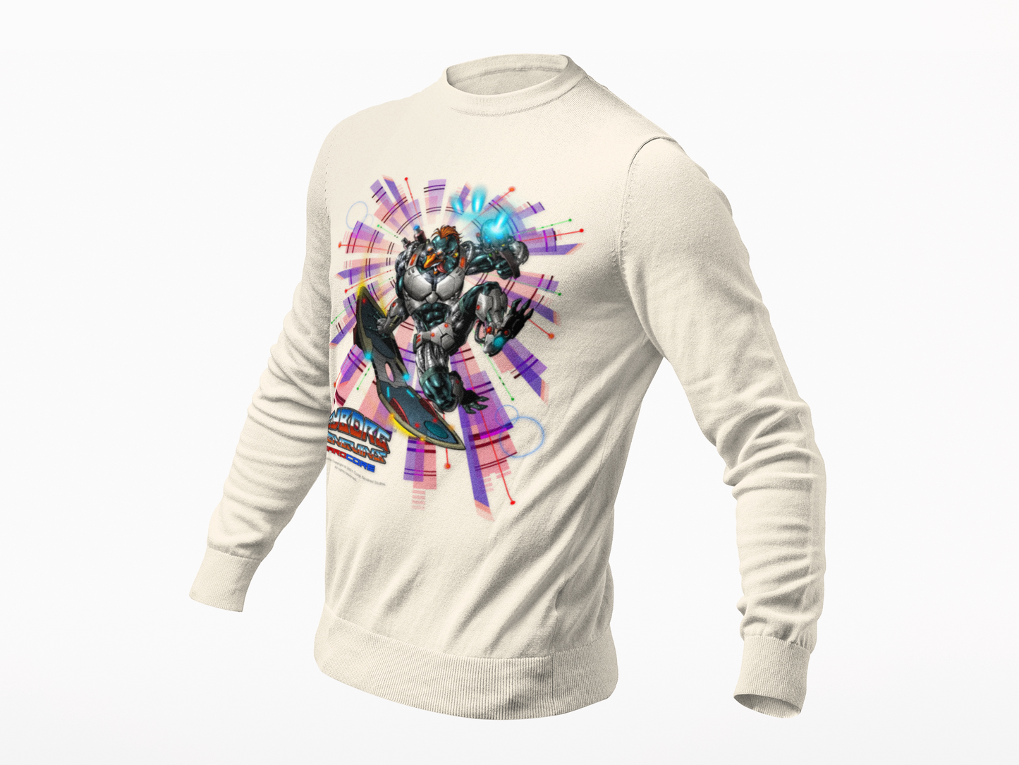 FROSTBYTE  Purple Haze Mecha Surfer Long Sleeve Tee