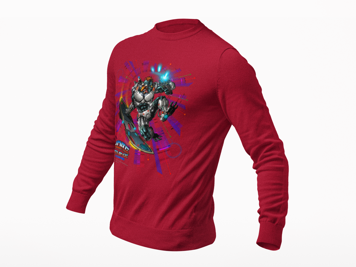FROSTBYTE  Purple Haze Mecha Surfer Long Sleeve Tee