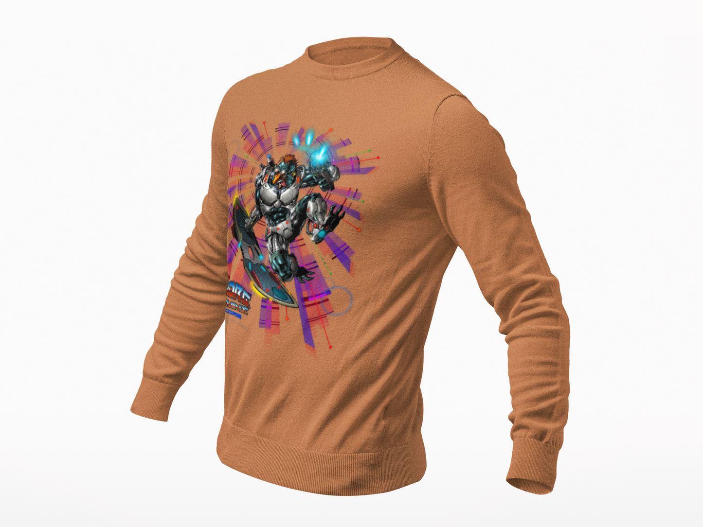 FROSTBYTE  Purple Haze Mecha Surfer Long Sleeve Tee