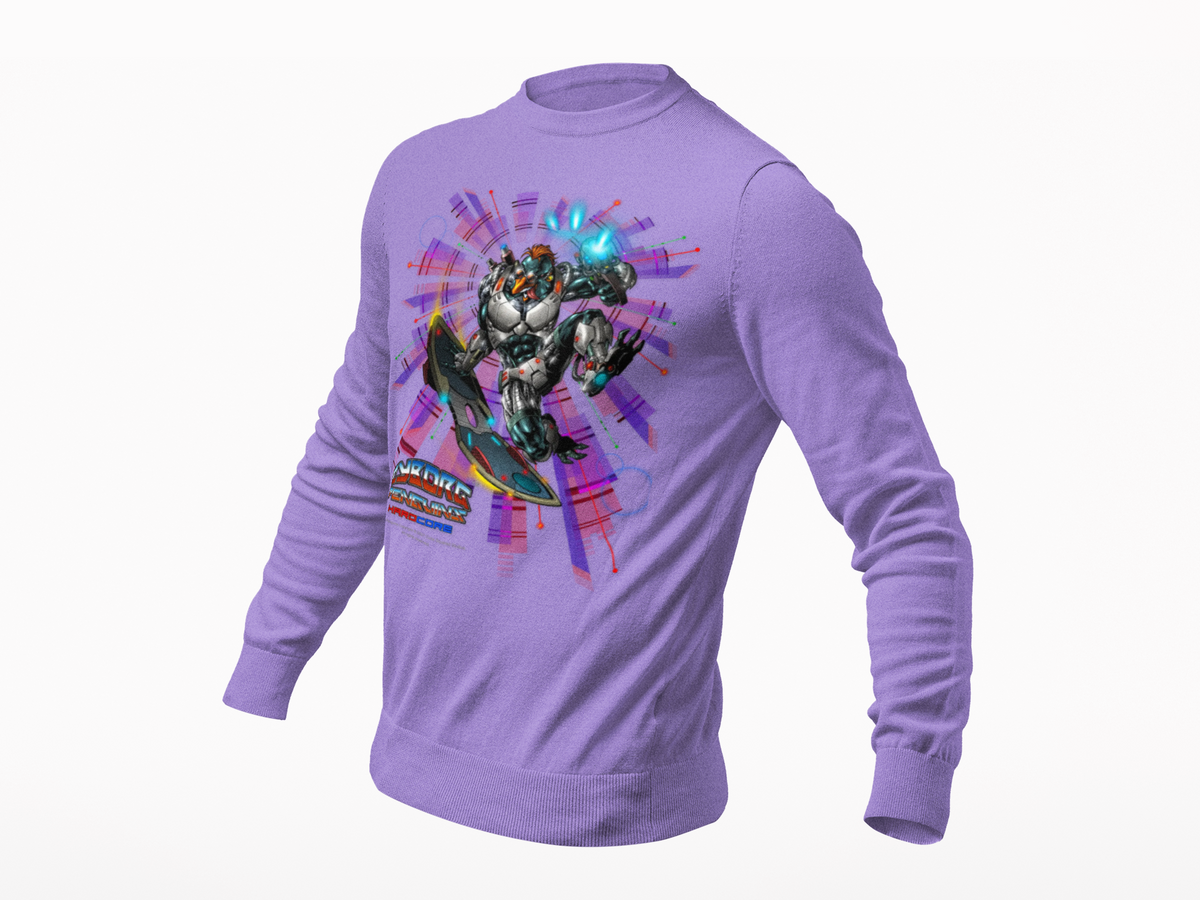 FROSTBYTE  Purple Haze Mecha Surfer Long Sleeve Tee
