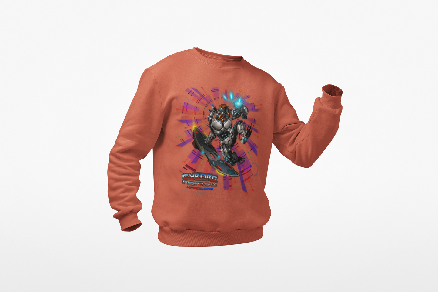 FROSTBYTE Sweatshirt - Futuristic  Graphic Pullover