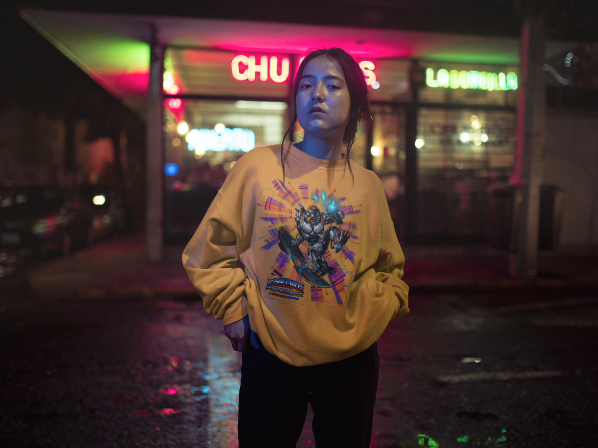 FROSTBYTE Sweatshirt - Futuristic  Graphic Pullover