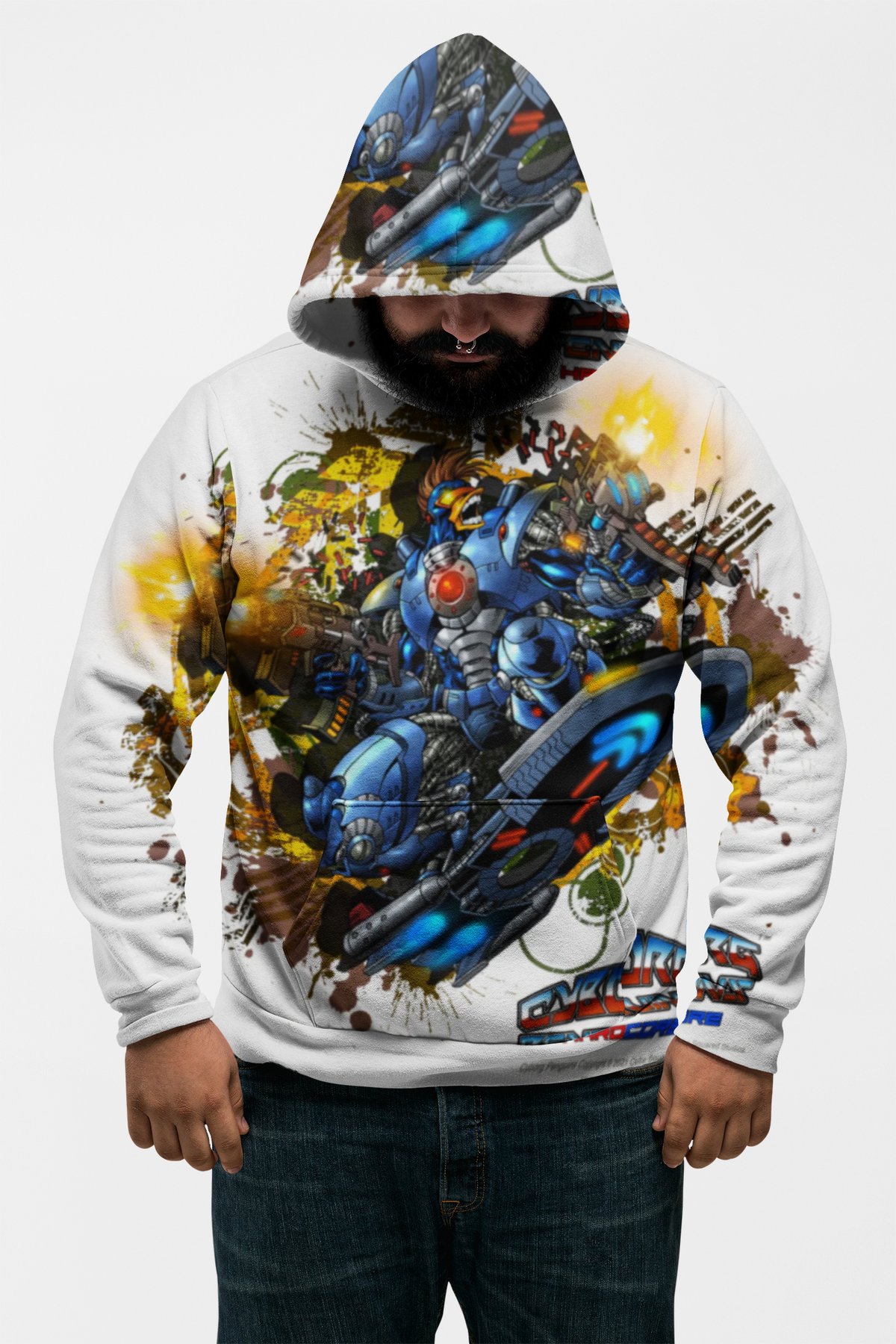 CHINSTRAP Battlefront Warrior — All-Over Print Hoodie