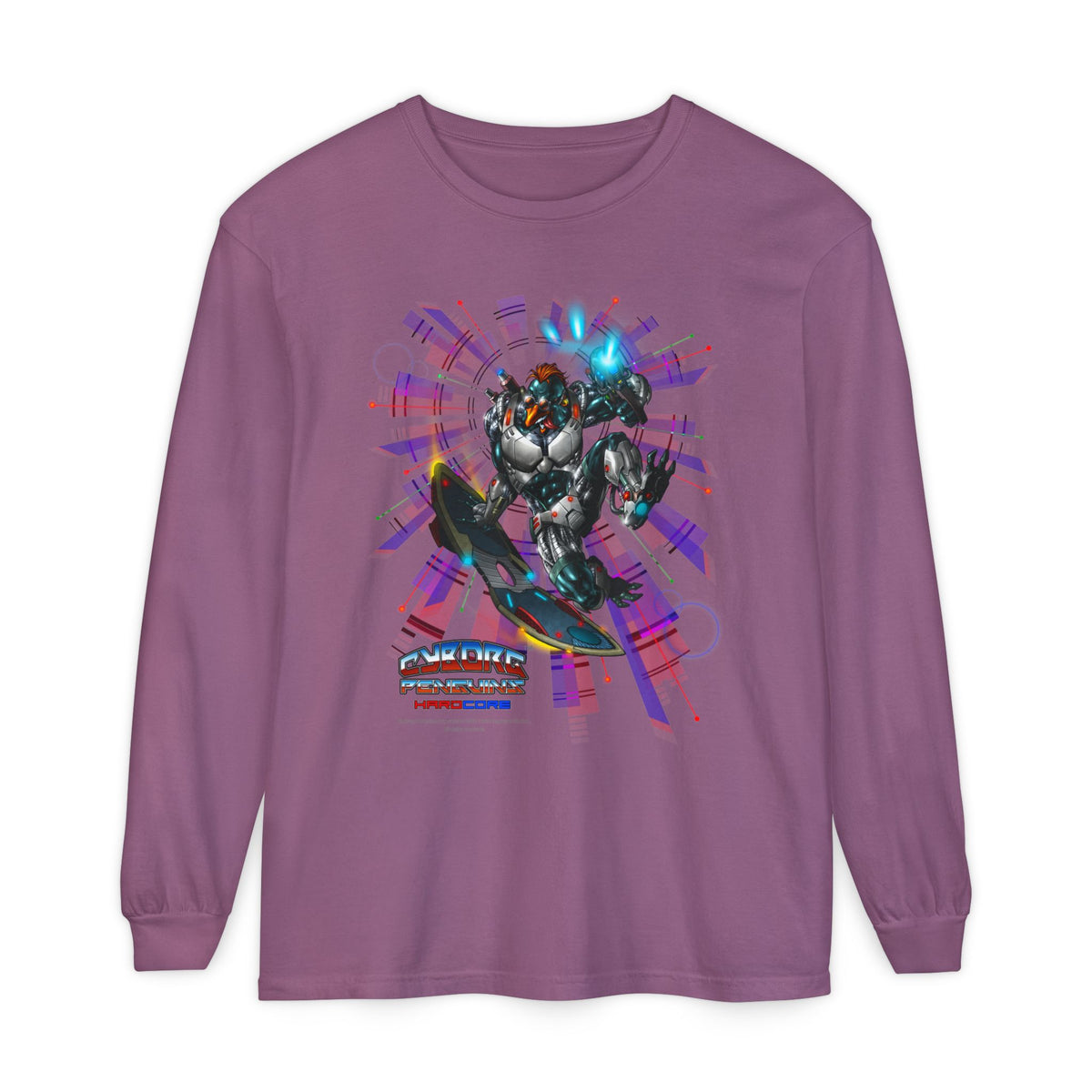 FROSTBYTE  Purple Haze Mecha Surfer Long Sleeve Tee