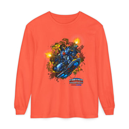 CHINSTRAP  Battle Front Long Sleeve T‑Shirt
