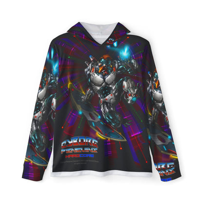 FROSTBYTE Purple Haze All-Over Print Warmup Hoodie