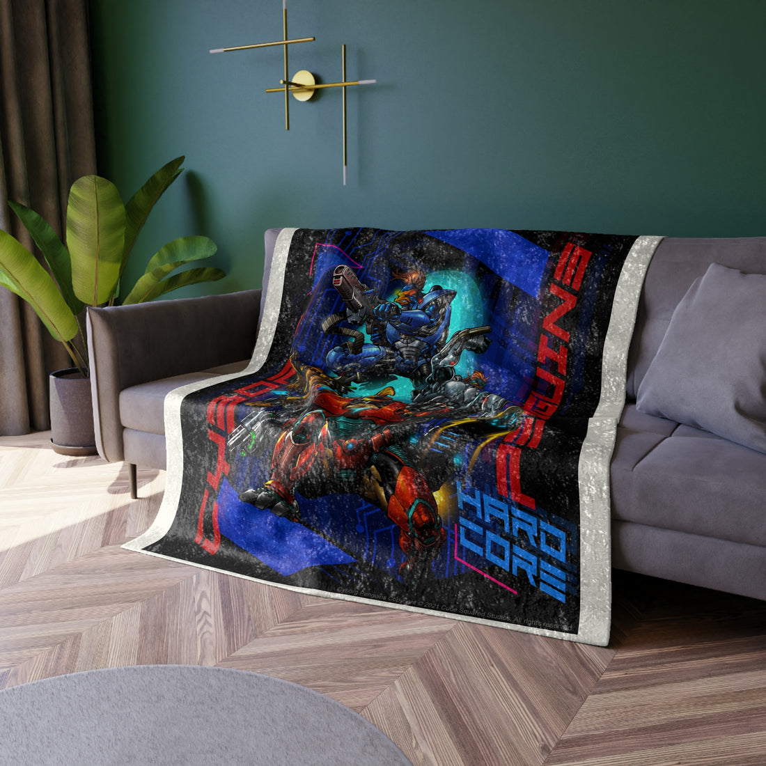 Crushed Velvet Blanket