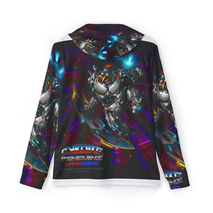FROSTBYTE Purple Haze All-Over Print Warmup Hoodie