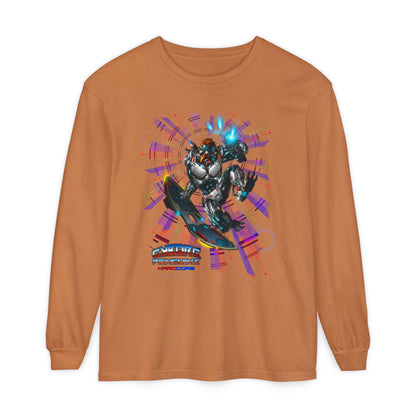 FROSTBYTE  Purple Haze Mecha Surfer Long Sleeve Tee
