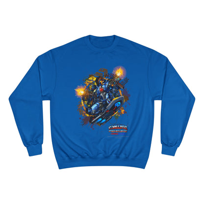 CHINSTRAP  Action Sweatshirt — Superhero City Battle Crewneck